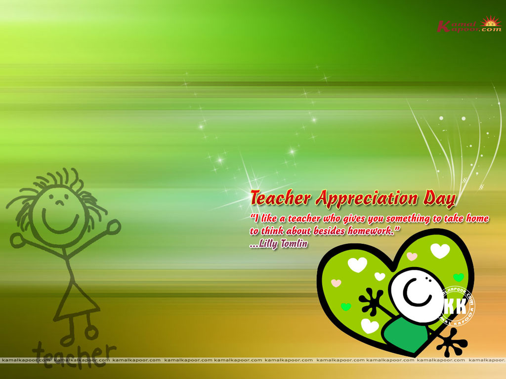 Teachers Appreciation Day Wallpaper